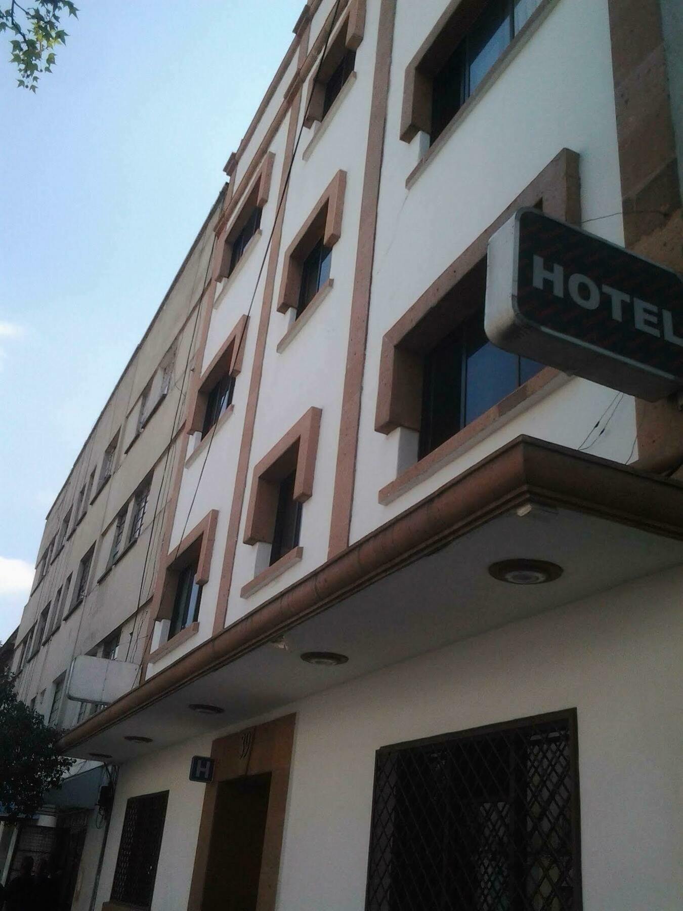 Hotel Sonora Mexiko-Stadt Exterior foto